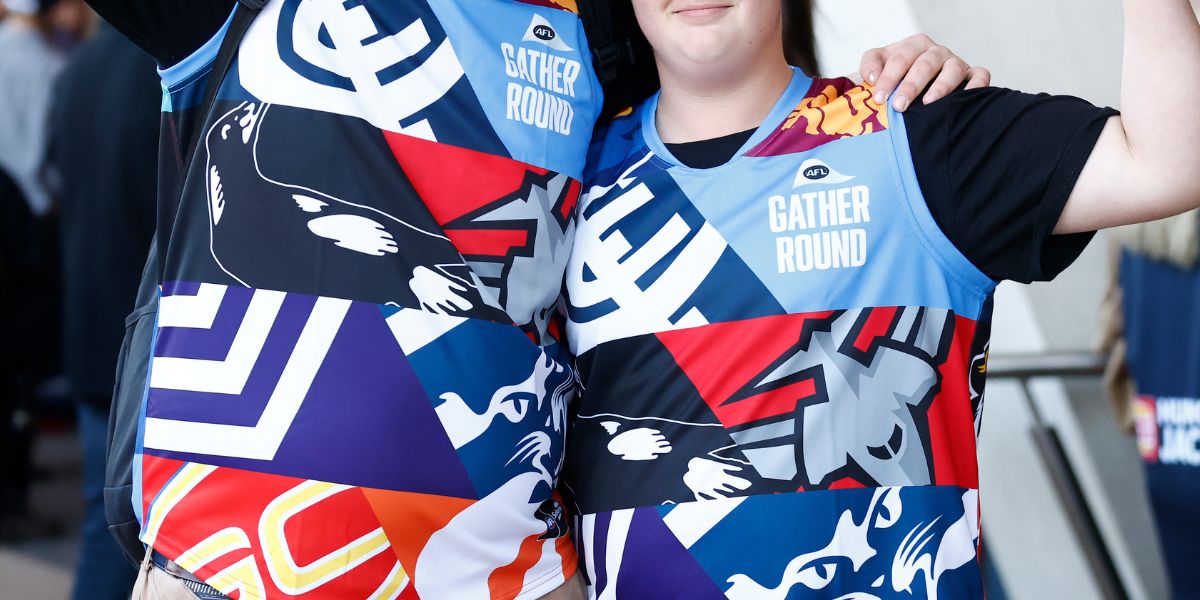 AFL Release The UGLIEST Guernsey Ever For Gather Round Star 1027