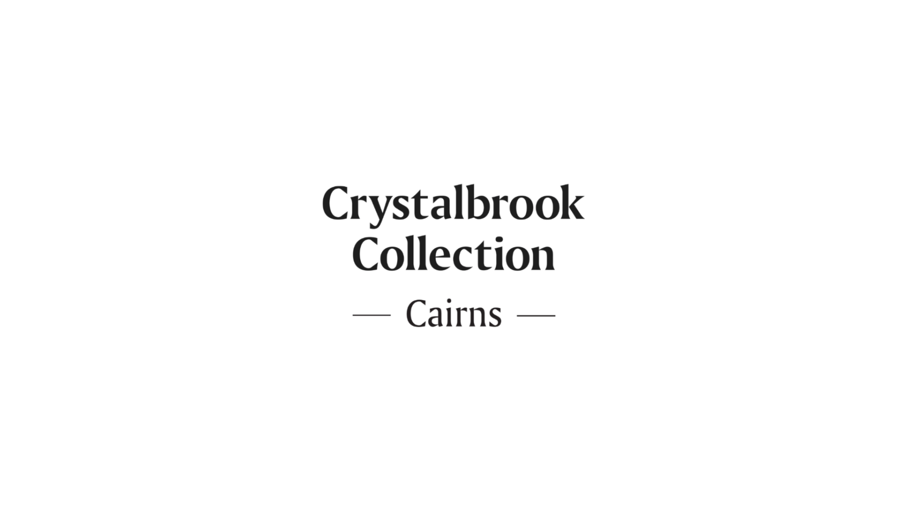 Crystalbrook Collection Cairns