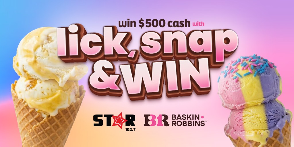 Star 102.7′ Lick, Snap & Win!