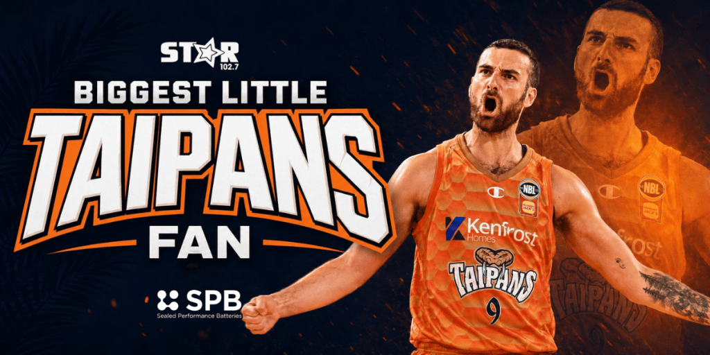 Star 102.7’s Biggest Little Taipans Fan